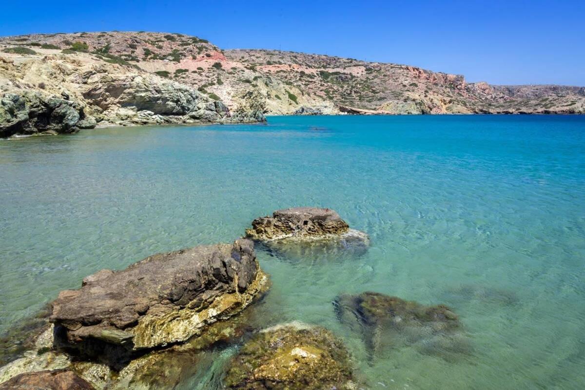 Sitia Panoramic Penthouse - Close To Sandy Beach - Private Parking 外观 照片